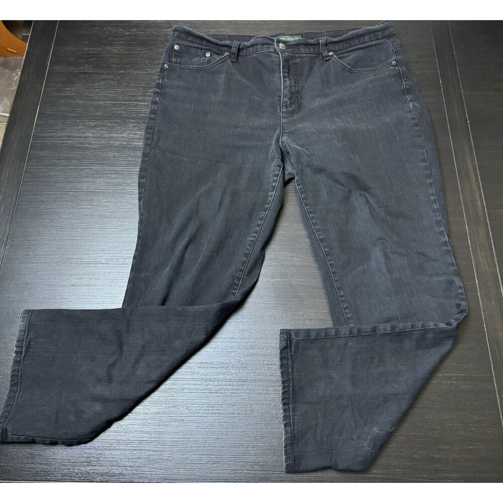Lauren Ralph Lauren Jeans Woman’s Size 16 Black Jeans 28” Inseam
